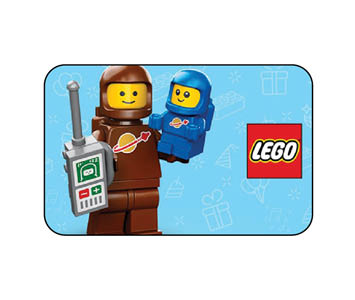 Picture of a Lego Gift Card