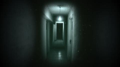 spooky hallway