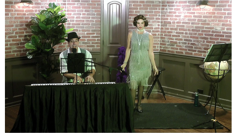 Matt & Cynthia Gruel performing roaring 20's