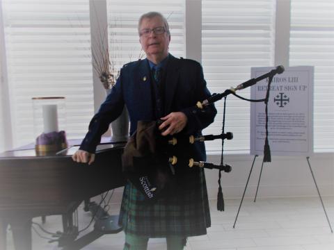 bagpiper Kevin Chapman