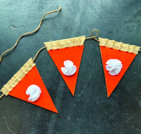 Pumpkin Pie Garland