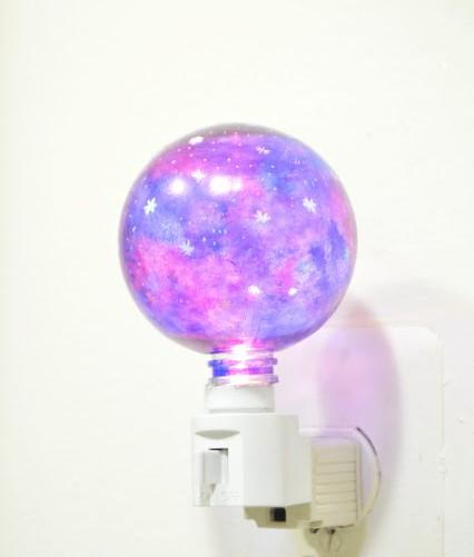 diy galaxy night light