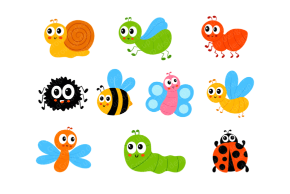 clipart bugs