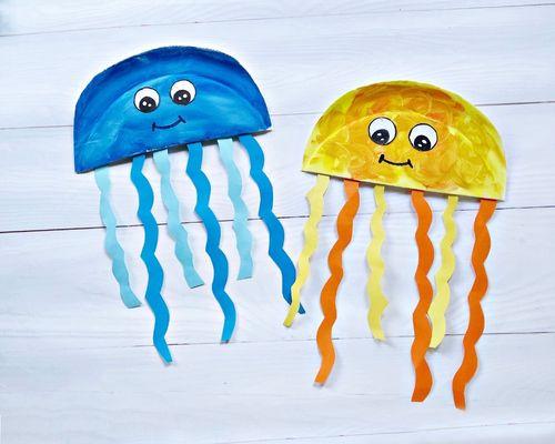 Paper Plate Jellyfish